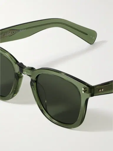 Garrett Leight California Optical Kinney II Round-Frame Acetate Sunglasses - Men | Thumbnail 2 Garrett Leight California Optical Kinney II Round-Frame Acetate Sunglasses - Men | Thumbnail 2