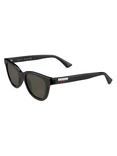 Gucci Men's Logo 51MM Cat Eye Sunglasses | Thumbnail 2 Gucci Men's Logo 51MM Cat Eye Sunglasses | Thumbnail 2