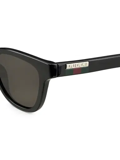 Gucci Men's Logo 51MM Cat Eye Sunglasses | Thumbnail 3 Gucci Men's Logo 51MM Cat Eye Sunglasses | Thumbnail 3