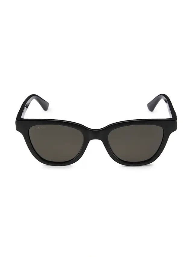 Gucci Men's Logo 51MM Cat Eye Sunglasses