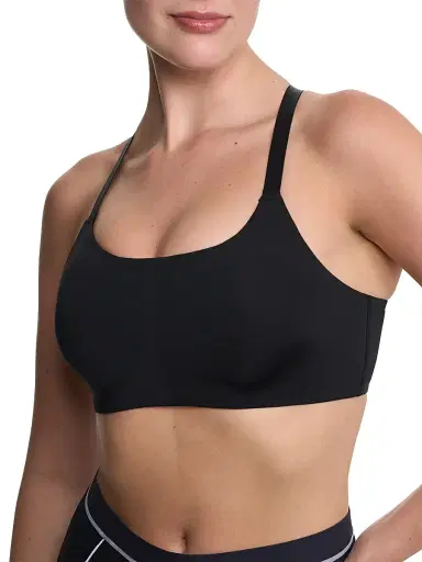 Natori Women's Elevate Convertible Wireless Sports Bra - Black - Size 38B | Thumbnail 6