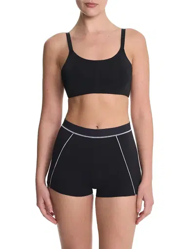 Natori Women's Elevate Convertible Wireless Sports Bra - Black - Size 38B | Thumbnail 8