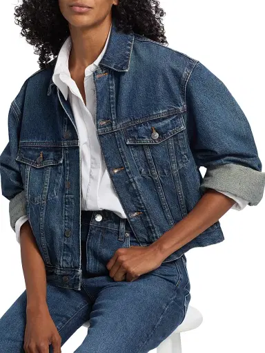 Frame Women's The Curve Denim Jacket | Thumbnail 6