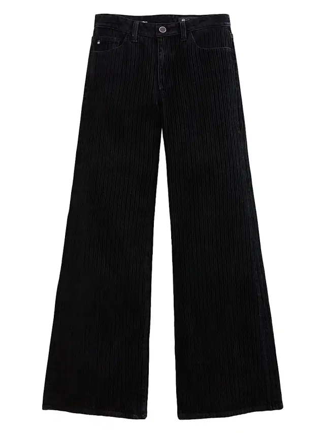 AG Jeans Women's Saige Velvet-Pinstriped Wide-Leg Pants - Dress It Up