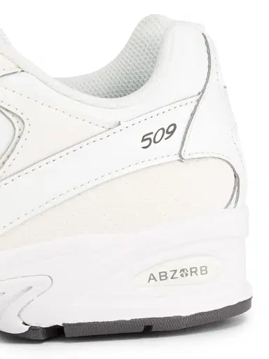 CDG Homme Men's x New Balance U509 Low-Top Faux Leather Sneakers - White - Size 10 | Thumbnail 5