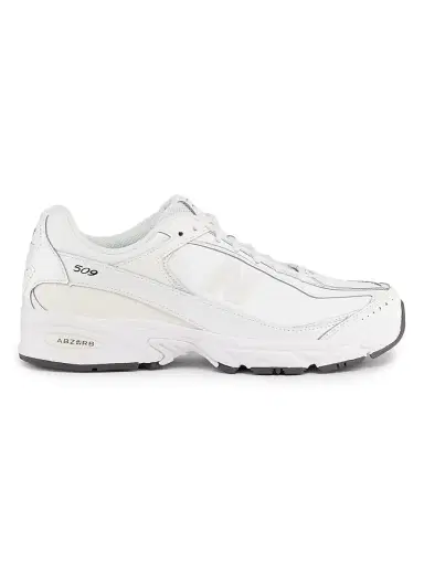 CDG Homme Men's x New Balance U509 Low-Top Faux Leather Sneakers - White - Size 10 | Thumbnail 1