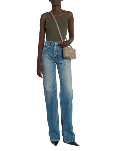 Saint Laurent Women's Gaby Vanity Bag - Light Taupe | Thumbnail 2