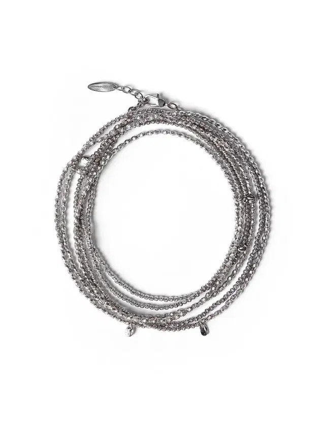 Women's Sterling Silver Wrap Bracelet - Silver