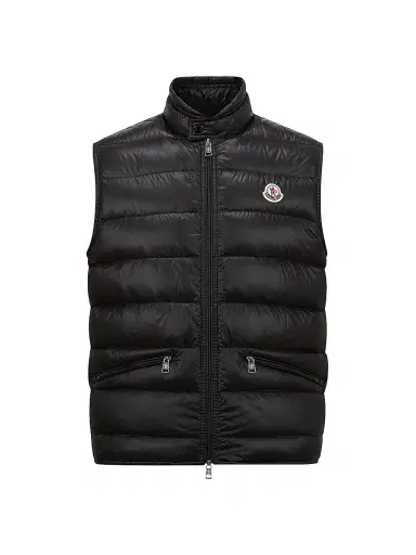 Moncler Men's Gui Puffer Vest - Black - Size XXXXXL | Thumbnail 1 Moncler Men's Gui Puffer Vest - Black - Size XXXXXL | Thumbnail 1