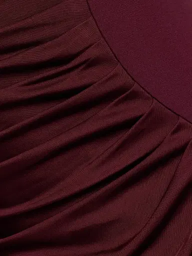 Versace Women's Medusa-Hardware Draped Satin Gown | Thumbnail 7 Versace Women's Medusa-Hardware Draped Satin Gown | Thumbnail 7