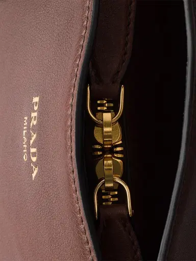Prada Women's Leather Tote Bag - Brown | Thumbnail 8