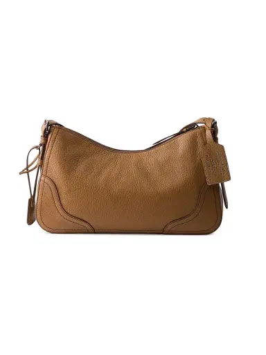 Prada Women's Aimèe Large Leather Shoulder Bag - Brown | Thumbnail 5 Prada Women's Aimèe Large Leather Shoulder Bag - Brown | Thumbnail 5