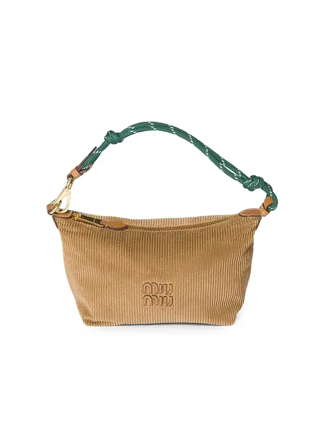 Women's Corduroy Pouch - Light Brown