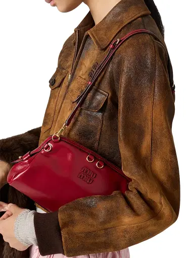 Miu Miu Women's Leather Clutch | Thumbnail 3