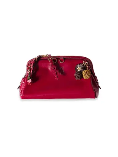 Miu Miu Women's Leather Clutch | Thumbnail 5