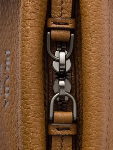 Prada Women's Large Leather Tote Bag - Brown | Thumbnail 8