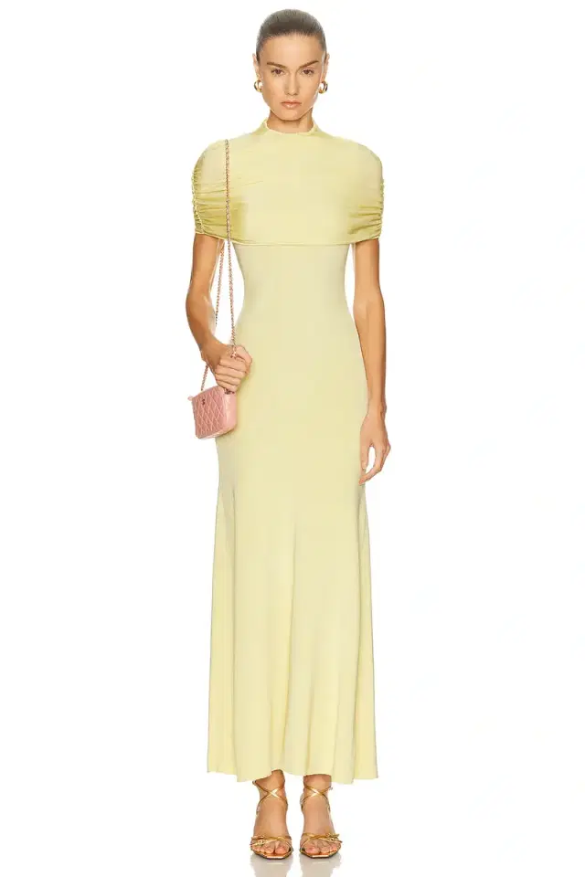 Roland Mouret Draped Shawl Ceremony Dress