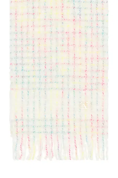 Valentino Garavani Cashmere Lana Jacquard Scarf | Thumbnail 3 Valentino Garavani Cashmere Lana Jacquard Scarf | Thumbnail 3