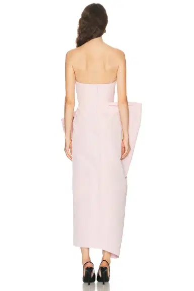 Givenchy Long Bustier Bow Dress | Thumbnail 3