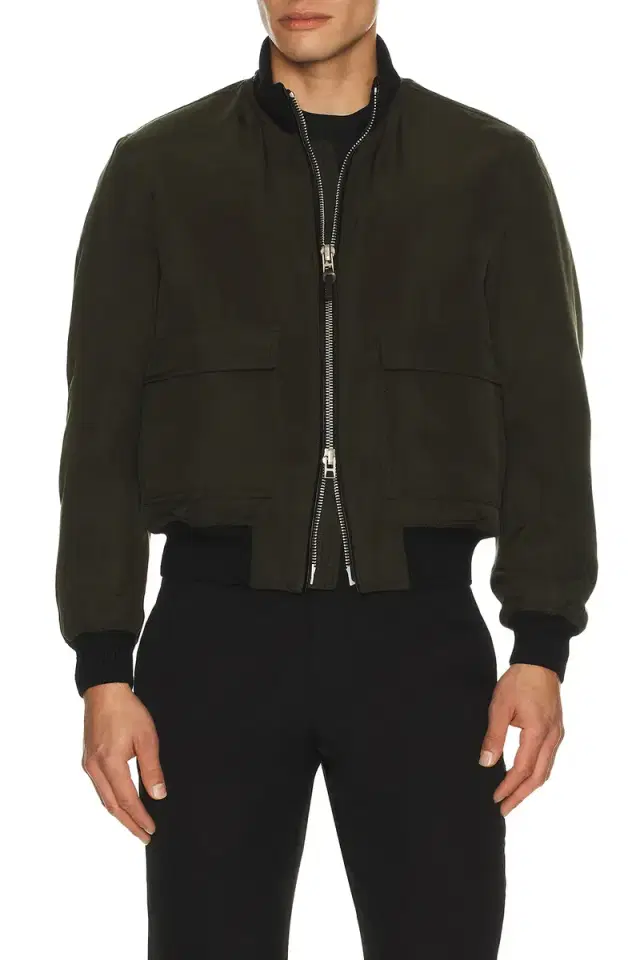 Tom Ford Knit Trim Pilot Blouson