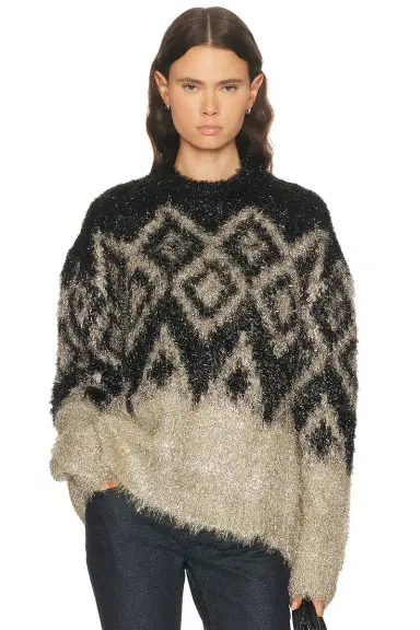 Acne Studios Kinai Tinsel Knit Sweater | Thumbnail 1