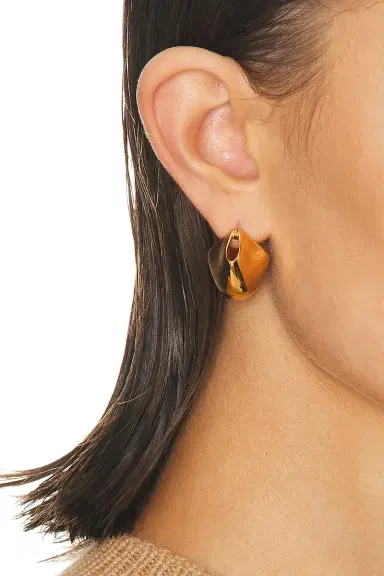Khaite Lotus Small Earring | Thumbnail 2 Khaite Lotus Small Earring | Thumbnail 2
