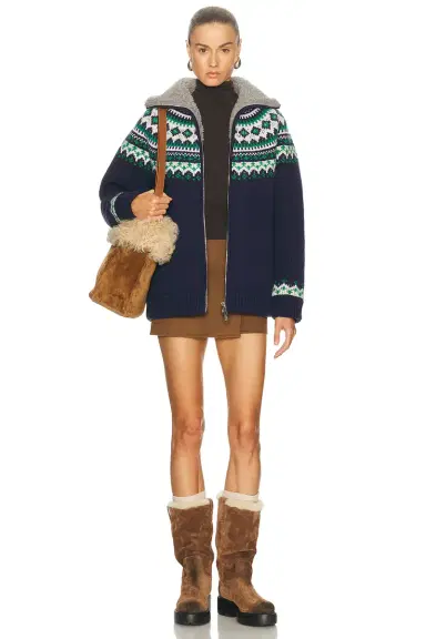 Miu Miu Wool Fairisle Sweater | Thumbnail 5