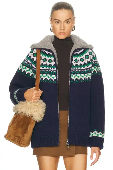 Miu Miu Wool Fairisle Sweater | Thumbnail 1
