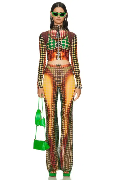 Jean Paul Gaultier Flare Trouser | Thumbnail 4