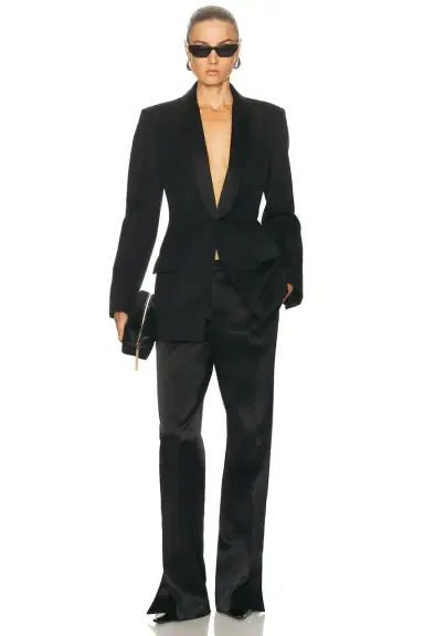 Wardrobe.NYC New Tuxedo Blazer | Thumbnail 4 Wardrobe.NYC New Tuxedo Blazer | Thumbnail 4