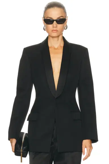 Wardrobe.NYC New Tuxedo Blazer | Thumbnail 1 Wardrobe.NYC New Tuxedo Blazer | Thumbnail 1