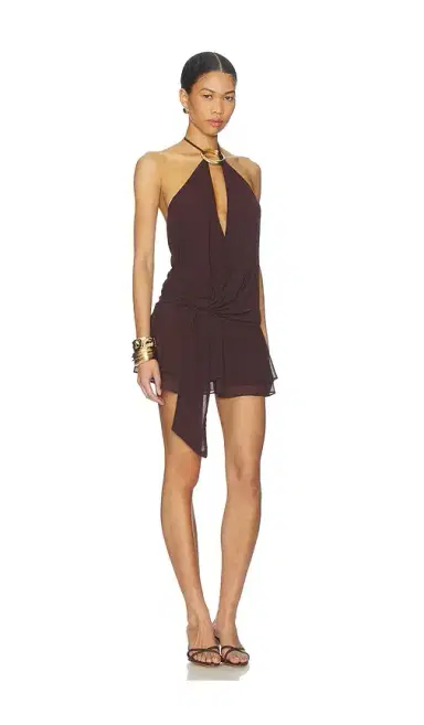 Tiger Mist Indigo Mini Dress | Thumbnail 2 Tiger Mist Indigo Mini Dress | Thumbnail 2