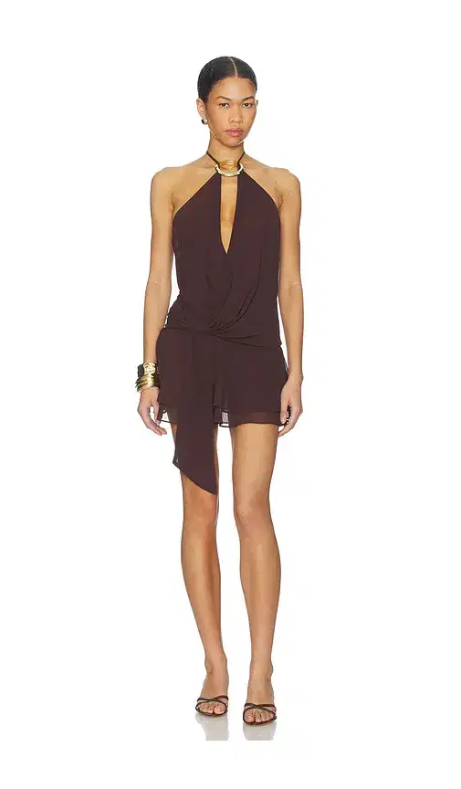 Tiger Mist Indigo Mini Dress