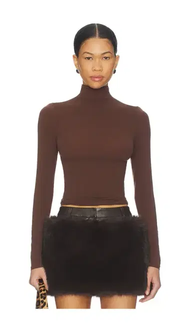 Skims Fits Everybody Turtleneck Top | Thumbnail 1