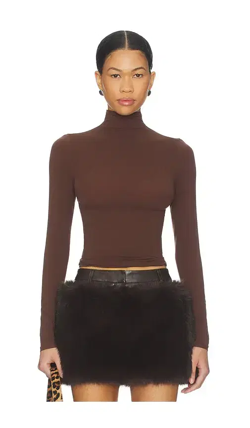 SKIMS Fits Everybody Turtleneck Top