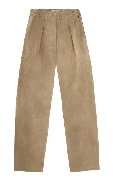 Cortana Cassian Pleated Pants Linen-Blend Wide-Leg Pants | Thumbnail 1 Cortana Cassian Pleated Pants Linen-Blend Wide-Leg Pants | Thumbnail 1