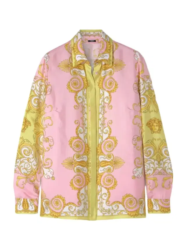 Printed Silk-twill Shirt