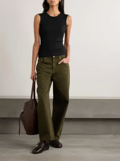 CDLP Ribbed Tencel™ Lyocell-blend Jersey Tank | Thumbnail 2