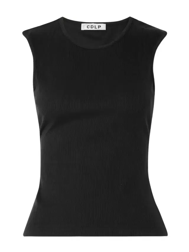 Ribbed Tencel™ Lyocell-blend Jersey Tank