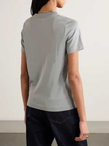 CDLP Tencel™ Lyocell And Cotton-blend T-shirt | Thumbnail 4 CDLP Tencel™ Lyocell And Cotton-blend T-shirt | Thumbnail 4