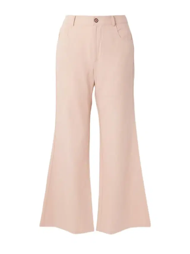 Bunny Embellished Silk Flared Pants