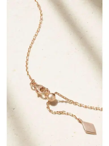 Garrard Fanfare Symphony 18-karat Rose Gold Diamond Necklace | Thumbnail 3