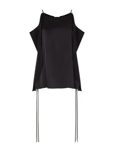 The Row Koray Draped Silk-satin Top | Thumbnail 1 The Row Koray Draped Silk-satin Top | Thumbnail 1