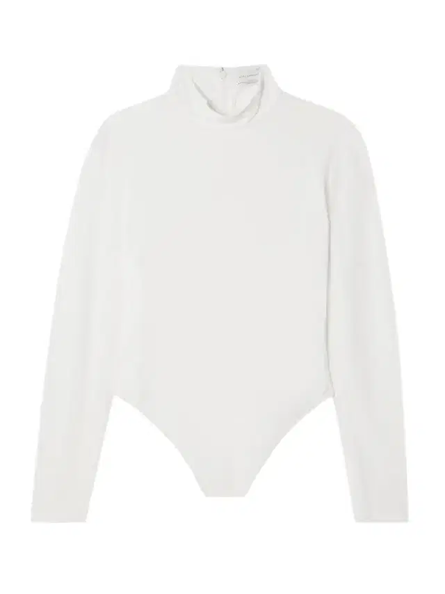 Crepe De Chine Turtleneck Bodysuit