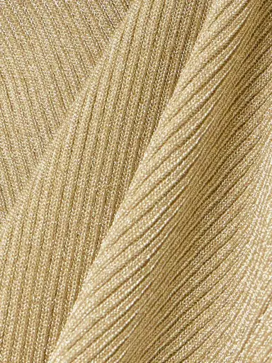 Stella McCartney Metallic Ribbed-knit Top | Thumbnail 4 Stella McCartney Metallic Ribbed-knit Top | Thumbnail 4