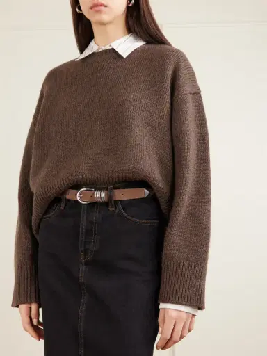 Déhanche Hollyhock Suede Waist Belt | Thumbnail 2