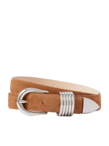 Déhanche Hollyhock Suede Waist Belt | Thumbnail 1