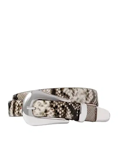 Déhanche Colette Snake-effect Leather Waist Belt | Thumbnail 1 Déhanche Colette Snake-effect Leather Waist Belt | Thumbnail 1