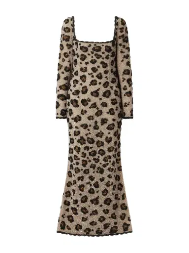 Clio Peppiatt Leo Beaded Tulle Gown | Thumbnail 1