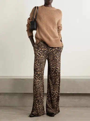 Nili Lotan Donnika Merino Wool And Cashmere-blend Sweater | Thumbnail 2 Nili Lotan Donnika Merino Wool And Cashmere-blend Sweater | Thumbnail 2